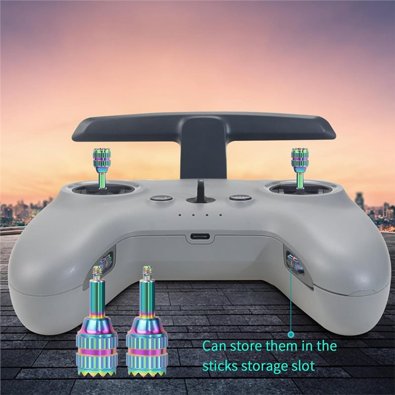 DJI FPVリモートコントローラー用Y47Aメタルコントロ - Drone Control Stick のレビューと価格