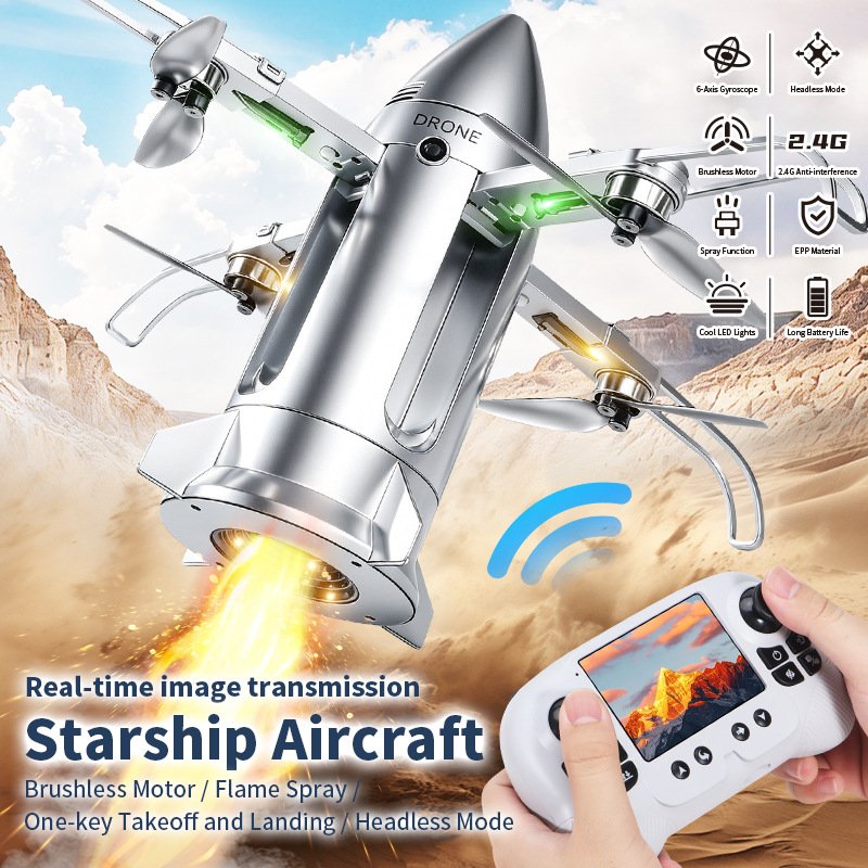 OZ X6 ロケットドローン。2.8インチ画面搭載コントロー - Drone Controller Screen のレビューと価格