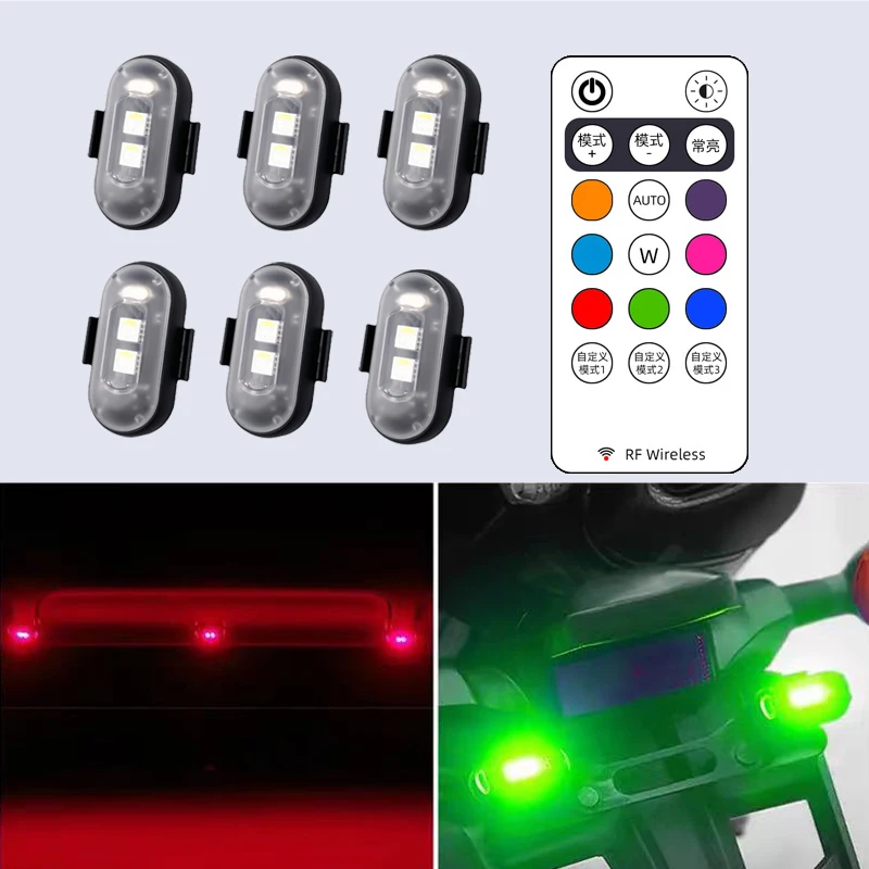 LEDモーターサイクルライトライト,ナイトフライング,点滅位 - Drone Strobe Light のレビューと価格