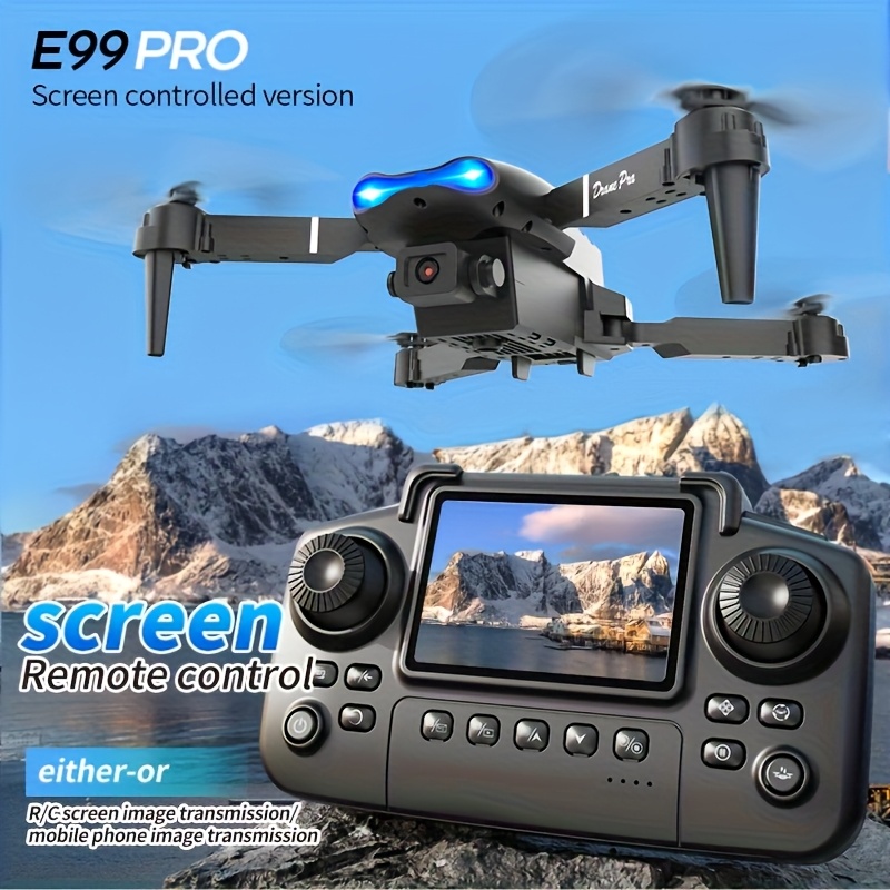 2026年型、デュアルカメラ4K HD、画面付きリモコン、2 - Drone Controller Screen のレビューと価格