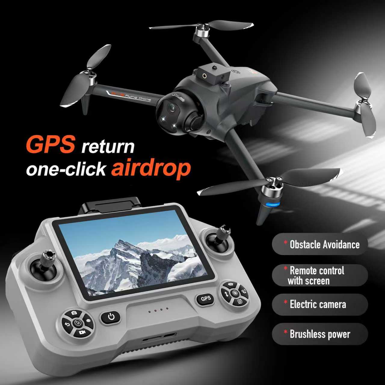 YL059 FPV GPSクアッドコプタードローン 8K H - Jjrc Drone X12 のレビューと価格